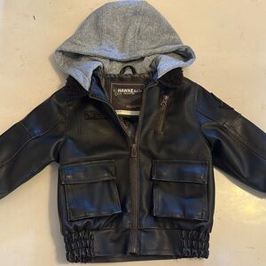 Hawke Outfitter kids faux leather jacket- 3T